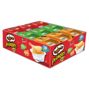 PRINGLE SNACK STACKS ASSORTED 18CT