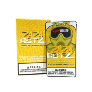 GAS HOUSE ZAZA CUTZ WRAPS  5/5CT BOX - BANANA