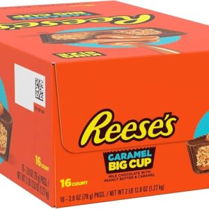 REESE'S CARAMEL BIG CUP KING SIZE 16CT 2.8OZ