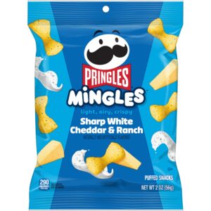 PRINGLE MINGLE WHITE CHEDDAR/RANCH 2OZ EACH