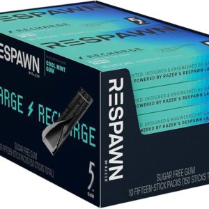 RESPAWN 5 GUM 10CT COOL MINT SLIMPACK