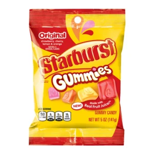 PEG STARBURST GUMMI ORIGINAL 5OZ