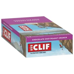 CLIF PROTEIN BAR CHOCOLATE CHIP PEANUT CRUNCH 12CT