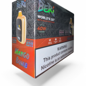 BERI CRUSH 50000PUFF DISPOSABLE 5CT BOX - MANGO BOMB