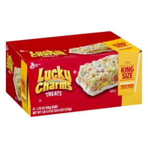 CEREAL TREAT BAR KING LUCKY CHARM 12CT