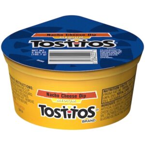 TOSTITOS DIP NACHO CHEESE CUP 30/3.625