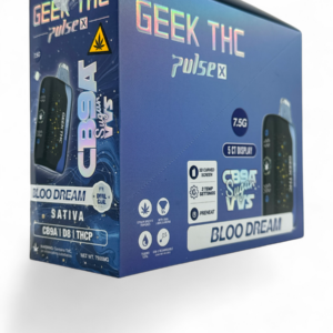 GEEK THC PULSE 7.5GM CB9A DISPOSABLE 5CT -BLOO DREAM