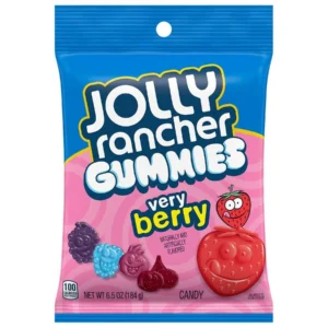 PEG JOLLY RANCHER GUMMI 6.5OZ VERY BERRY