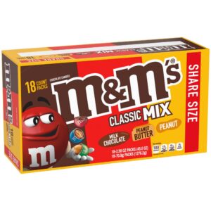 M&M's CLASSIC MIX 18CT 2.5OZ KING