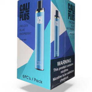 CALI PLUS FROZEN BLUE RASPBERRY DISPOSABLE 5% 6CT