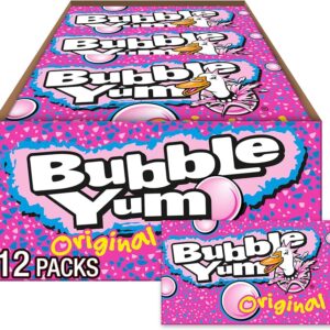 BUBBLE YUM ORIGINAL 10PK 12CT