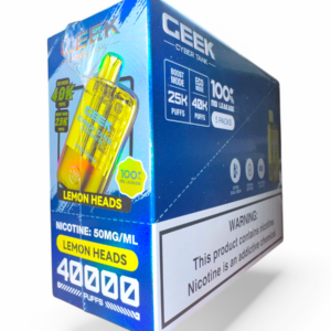 GEEK CYBER TANK 50ML 40000PUFFS 5CT -LEMON HEADS
