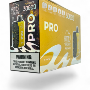 FUME PRO PEACH ICE 30000 PUFFS 5CT