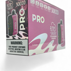 FUME PRO STRAWBERRY BANANA 30000 PUFFS 5CT