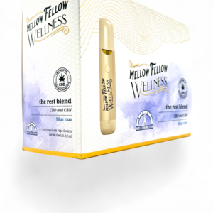 MELLOW FELLOW REST BLEND 1ML DISPOSABLE 6CT BOX -BLUE RAZZ