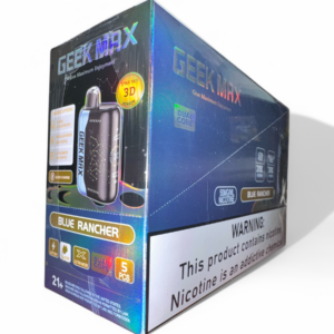 GEEK MAX 50ML 30000PUFFS 5CT -BLUE RANCHER