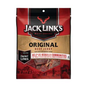 JACK LINK'S 3.25OZ BAG JERKY BEEF ORIGINAL