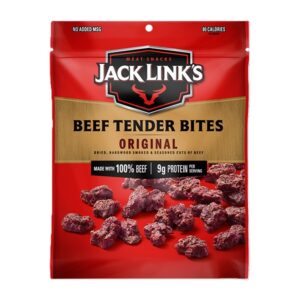 JACK LINK'S 3.25OZ BAG BEEF TENDER BITES ORIGINAL