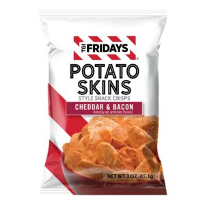 TGI FRIDAY 3OZ CHEDDAR BACON SKIN EACH