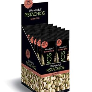 WONDERFUL PISTACHIOS SWEET CHILI 1.25OZ 12CT
