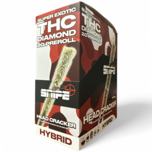 SNIPE DIAMOND COATED 2GM PREROLL 10CT -HEAD CRACKER