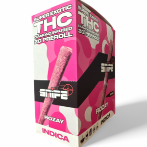 SNIPE PINK DIAMOND INFUSED 2GM PREROLL 10CT -ROZAY