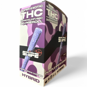 SNIPE PURPLE DIAMOND INFUSED 2GM PREROLL 10CT -PURPLE HAZE