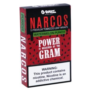 G-ROLLZ NARCOS LEAF WRAPS  5/8CT BOX - WATERMELON PUNCH