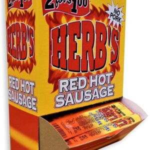 HERBS 2/$1 RED HOT SAUSAGE 50CT