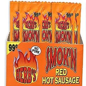 HERBS $.99 SMOKIN RED HOT SAUSAGE 20CT