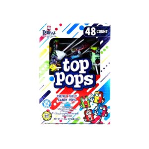 CM. DORVAL TOP POPS ASSORTED 48CT