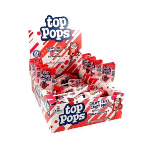 CM. DORVAL TOP POPS STRAWBERRY 48CT