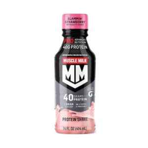 MUSCLE MILK PROTEIN STRAWBERRY 14OZ 12CT