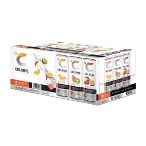 CELSIUS LIVE FIT SPARKLING VIBE VARIETY PACK CAN 12OZ 18CT