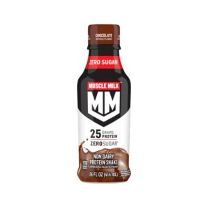 MUSCLE MILK PROTEIN CHOCOLATE 14OZ 12CT