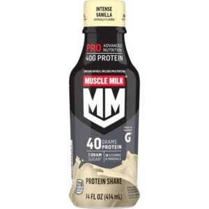 MUSCLE MILK PROTEIN INTENSE VANILLA 14OZ 12CT