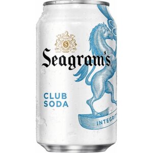 SEAGRAM'S CLUB SODA 12OZ 2PK 12CT