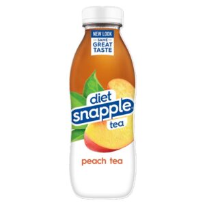 SNAPPLE DIET PEACH TEA 16OZ 12CT