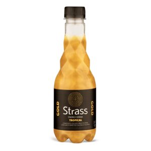 STRASS ENERGY 320ML GOLD 12CT
