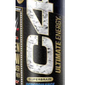 C4 ULTIMATE ENERGY RUTHLESS RASPBERRY 16OZ 12CT