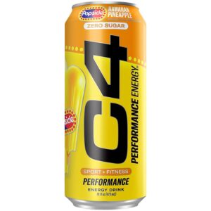 C4 PERFORMANCE ENERGY HAWAIIAN PINEAPPLE 16OZ 12CT