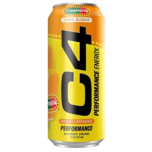 C4 PERFORMANCE ENERGY ORANGE CREAM 16OZ 12CT