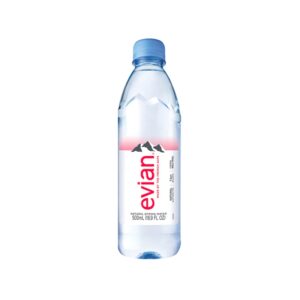 EVIAN WATER NATURAL SPRING 500ML 24CT