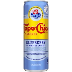 TOPO CHICO 12OZ CAN BLUEBERRY WITH HISBISCUS 8CT