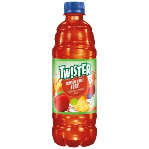 TWISTER TROPICAL FRUIT FURY 16.9OZ 12CT