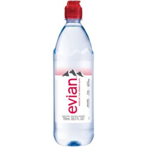 EVIAN WATER NATURAL SPRING 750ML 12CT