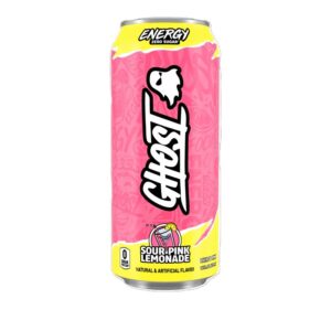 GHOST ENERGY 16OZ 12CT - SOUR PINK LEMONADE