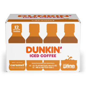 DUNKIN DONUT CARAMEL ICED COFFEE 13.7OZ 12CT