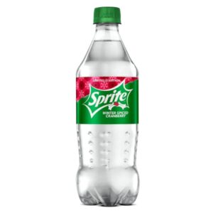 SPRITE 20OZ WINTER SPICED CRANBERRY 24CT