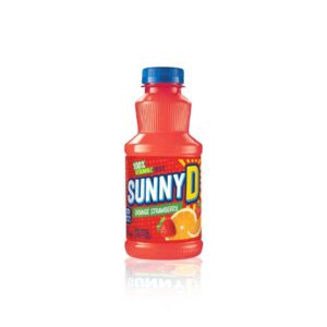 SUNNY D 16OZ ORANGE STRAWBERRY BTL 12CT